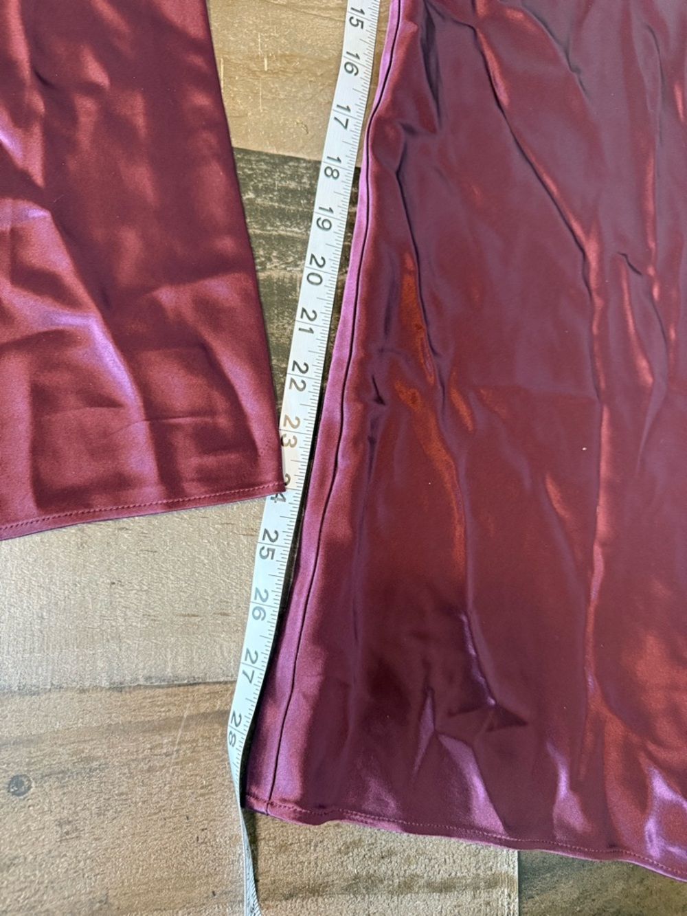 Cami NYC Bristol Satin Pants L Blackberry Minimalist Luxe Lounge Elevated NWT - Picture 4 of 9